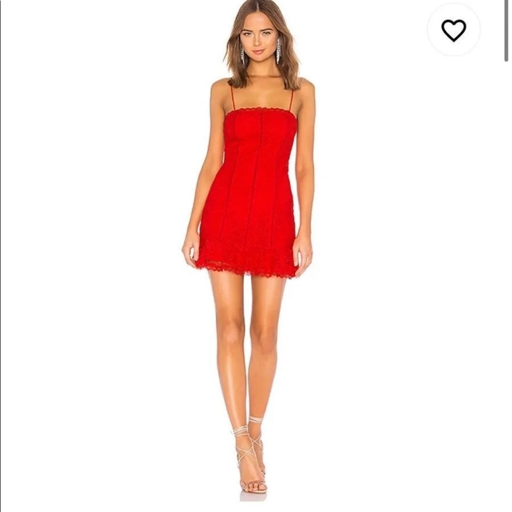 Lovers + Friends Elizabeth Lace Dress